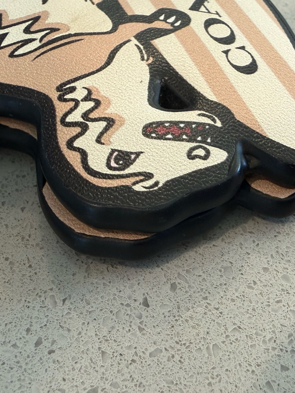 Coach VINTAGE REXY t-Rex, bag charm keychain key fob surfboard collectible - Picture 8 of 16